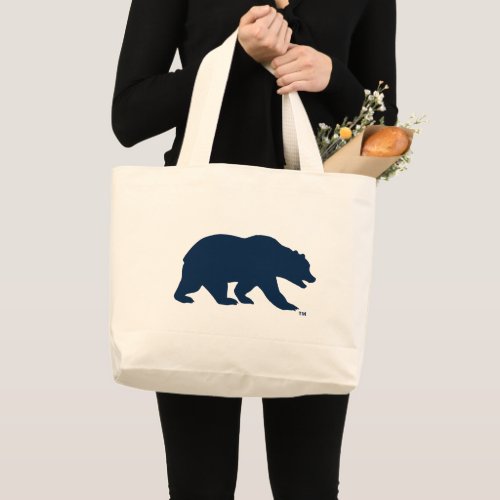 Cal Blue Bear Large Tote Bag