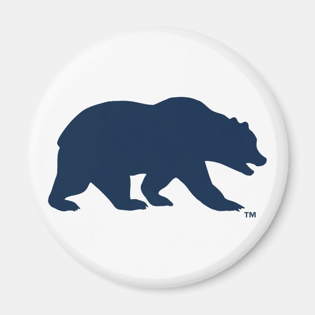 Cal Blue Bear Magnet (Front)