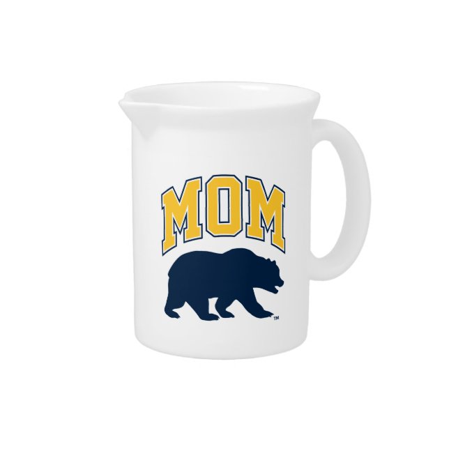 Cal Blue Bear | Mom Beverage Pitcher (Right)