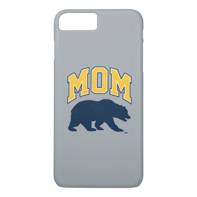 Cal Blue Bear | Mom Case-Mate iPhone Case (Back)