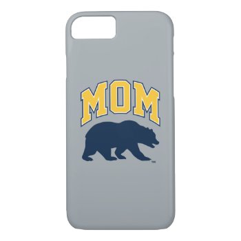 Cal Blue Bear | Mom Iphone 8/7 Case by ucberkeley at Zazzle