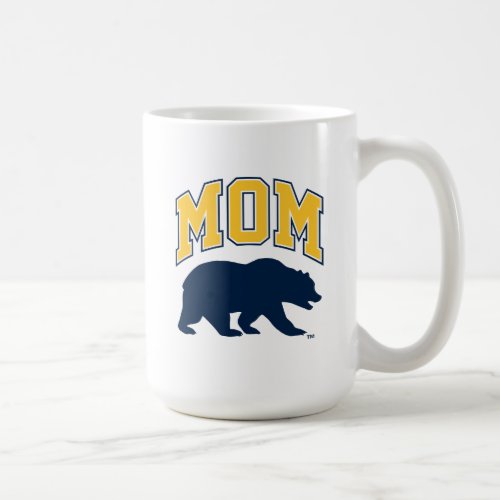 Cal Blue Bear  Mom Coffee Mug