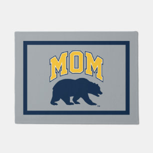 Cal Blue Bear Mom Doormat
