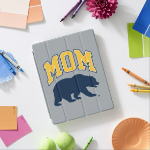 Cal Blue Bear Mom iPad Smart Cover