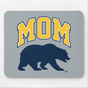 Cal Blue Bear Mom Mouse Pad