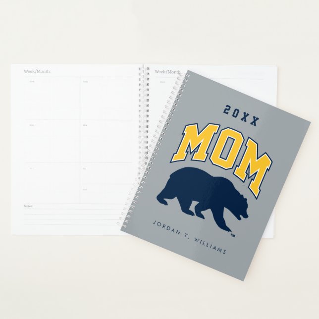 Cal Blue Bear | Mom Planner (Display)