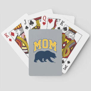 Cal Blue Bear   Mom Poker Cards