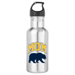 Cal Blue Bear   Mom Stainless Steel Water Bottle