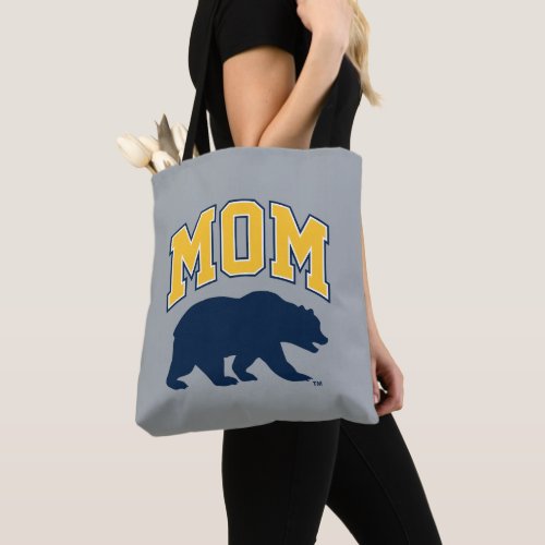 Cal Blue Bear  Mom Tote Bag