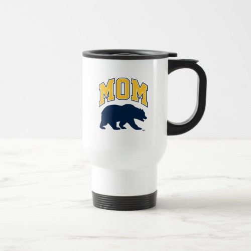 Cal Blue Bear  Mom Travel Mug