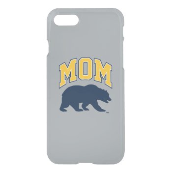Cal Blue Bear | Mom Iphone Se/8/7 Case by ucberkeley at Zazzle