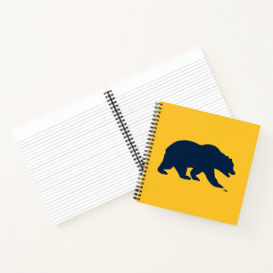Cal Blue Bear Notebook