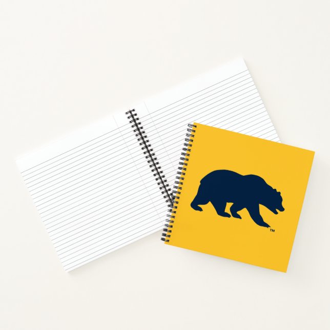 Cal Blue Bear Notebook (Inside)