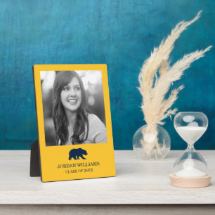 Cal Blue Bear Plaque