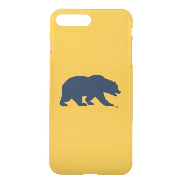 Cal Blue Bear Uncommon iPhone Case (Back)