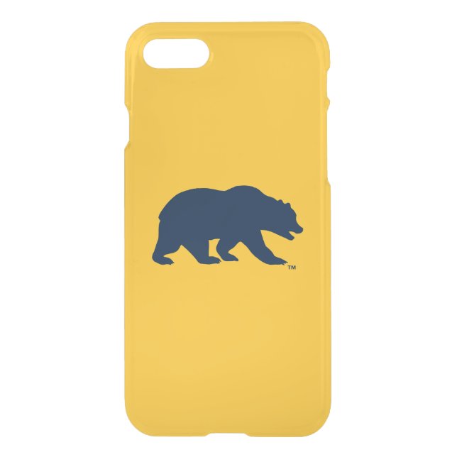 Cal Blue Bear Uncommon iPhone Case (Back)