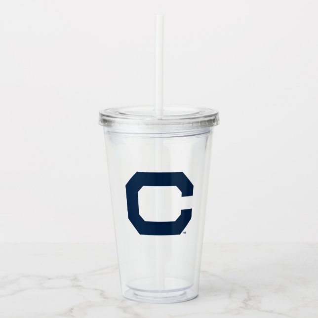 Cal Blue C Acrylic Tumbler (Front)