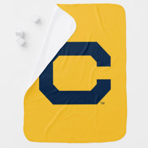 Cal Blue C Baby Blanket