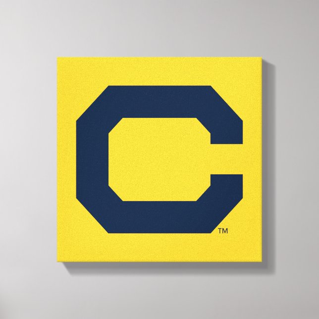 Cal Blue C Canvas Print (Front)