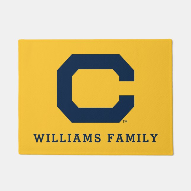 Cal Blue C Doormat (Front)