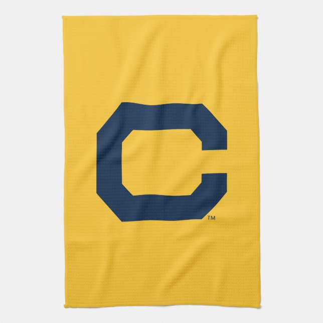 Cal Blue C Kitchen Towel (Vertical)