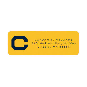 Cal Blue C Label