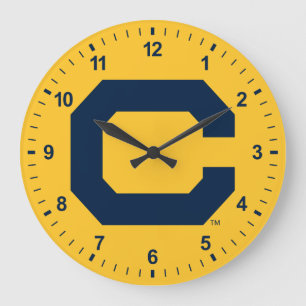 Cal Blue C Large Clock