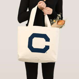 Cal Blue C Large Tote Bag
