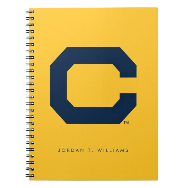 Cal Blue C Notebook (Front)