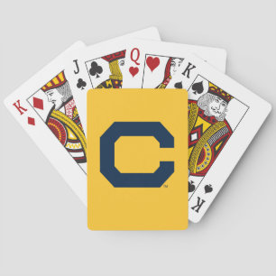 Cal Blue C Poker Cards