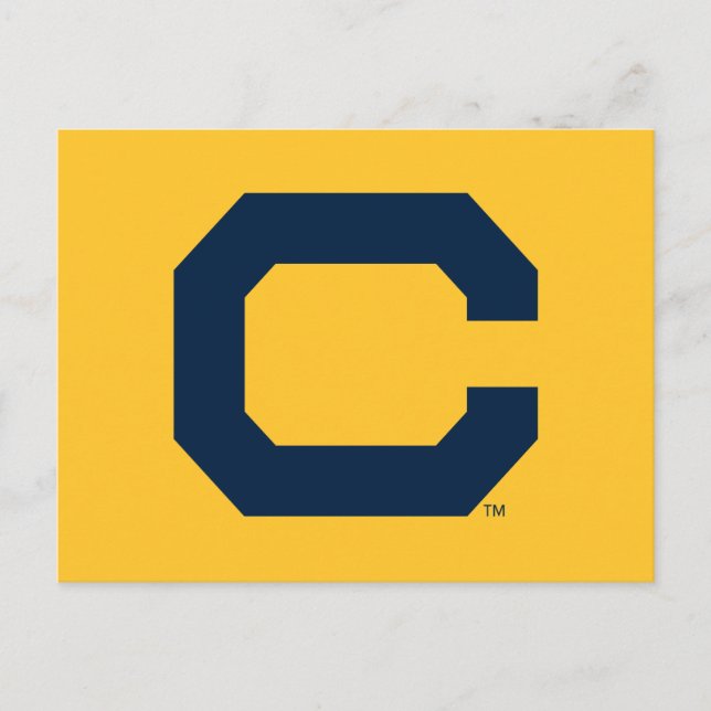 Cal Blue C Postcard (Front)