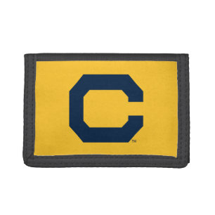 Cal Blue C Trifold Wallet