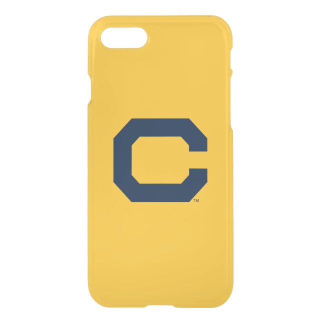 Cal Blue C Uncommon iPhone Case (Back)