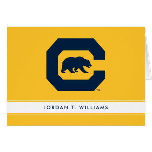 Cal Blue C With Bear