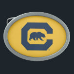 Cal Blue C With Bear Belt Buckle<br><div class="desc">Check out these new UC Berkeley designs! Show off your Cal Bear pride with these new UC Berkeley products. These make perfect gifts for the Bears student, alumni, family, friend or fan in your life. All of these Zazzle products are customizable with your name, class year, or club. Go Bears!...</div>