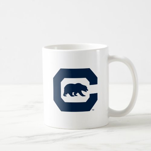 Cal Blue C With Bear Coffee Mug