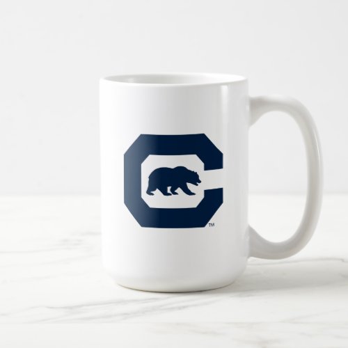 Cal Blue C With Bear Coffee Mug