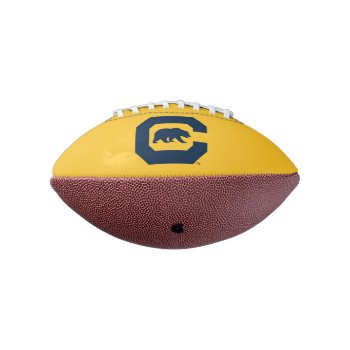Cal Blue C With Bear Football by ucberkeley at Zazzle