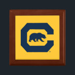 Cal Blue C With Bear Gift Box<br><div class="desc">Check out these new UC Berkeley designs! Show off your Cal Bear pride with these new UC Berkeley products. These make perfect gifts for the Bears student, alumni, family, friend or fan in your life. All of these Zazzle products are customizable with your name, class year, or club. Go Bears!...</div>