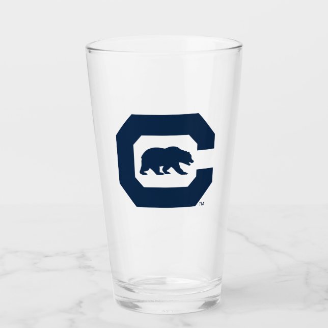 Cal Blue C With Bear Glass (Front)