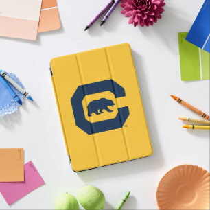 Cal Blue C With Bear iPad Pro Cover