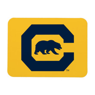 Cal Blue C With Bear Magnet
