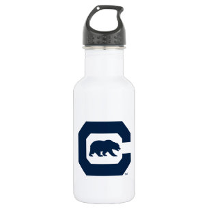 Cal Blue C With Bear Stainless Steel Water Bottle