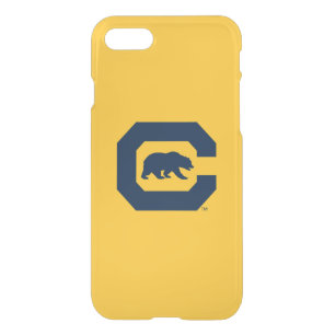 Cal Blue C With Bear iPhone SE/8/7 Case