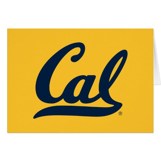 Cal Blue Script (Front Horizontal)