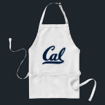 Cal Blue Script Adult Apron<br><div class="desc">Check out these new UC Berkeley designs! Show off your Cal Bear pride with these new UC Berkeley products. These make perfect gifts for the Bears student, alumni, family, friend or fan in your life. All of these Zazzle products are customizable with your name, class year, or club. Go Bears!...</div>