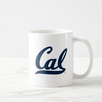 Cal Blue Script Coffee Mug by ucberkeley at Zazzle