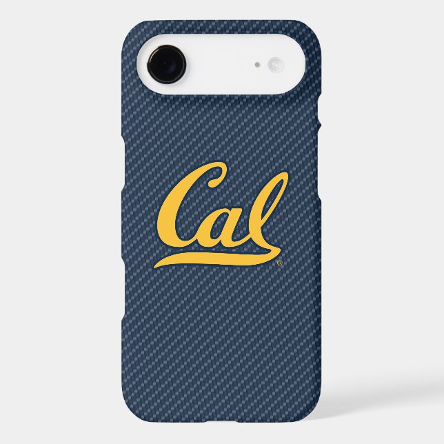 Cal Carbon Fiber Case-Mate iPhone Case (Back)