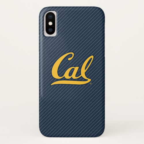 Cal Carbon Fiber iPhone X Case