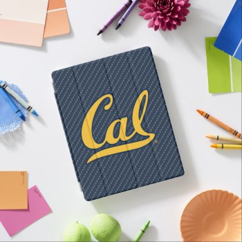 Cal Carbon Fiber Ipad Smart Cover by ucberkeley at Zazzle
